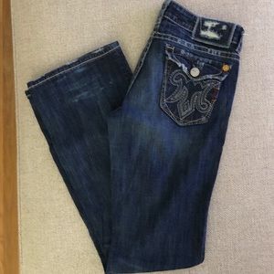 MEK distressed denim jeans size 29